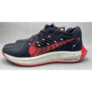Nike Pegasus Turbo Size 8.5 Running Shoes Black Crimson Style DM3414-006